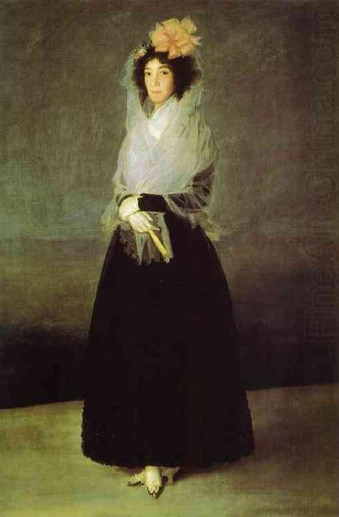 Francisco Jose de Goya The Countess of Carpio, Marquesa de la Solana. china oil painting image